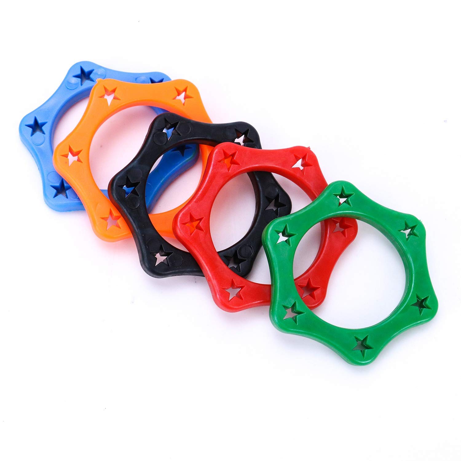 Replacement Wireless Microphone Anti-Roll Ring Protector for Shure SLXD24/SM58 Wireless Microphone, Diameter 38mm, 5 Colors