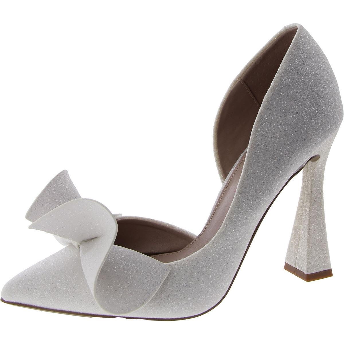 Betsey Johnson Women's Nobble Pump, Ivory, 6 UK