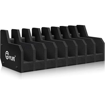 CVLIFE Foam Pistol Rack for Gun Safe Shelf Pistol Holder Gun Safe Cabinet Accessories Handgun Rack Pistol Stand for Storage