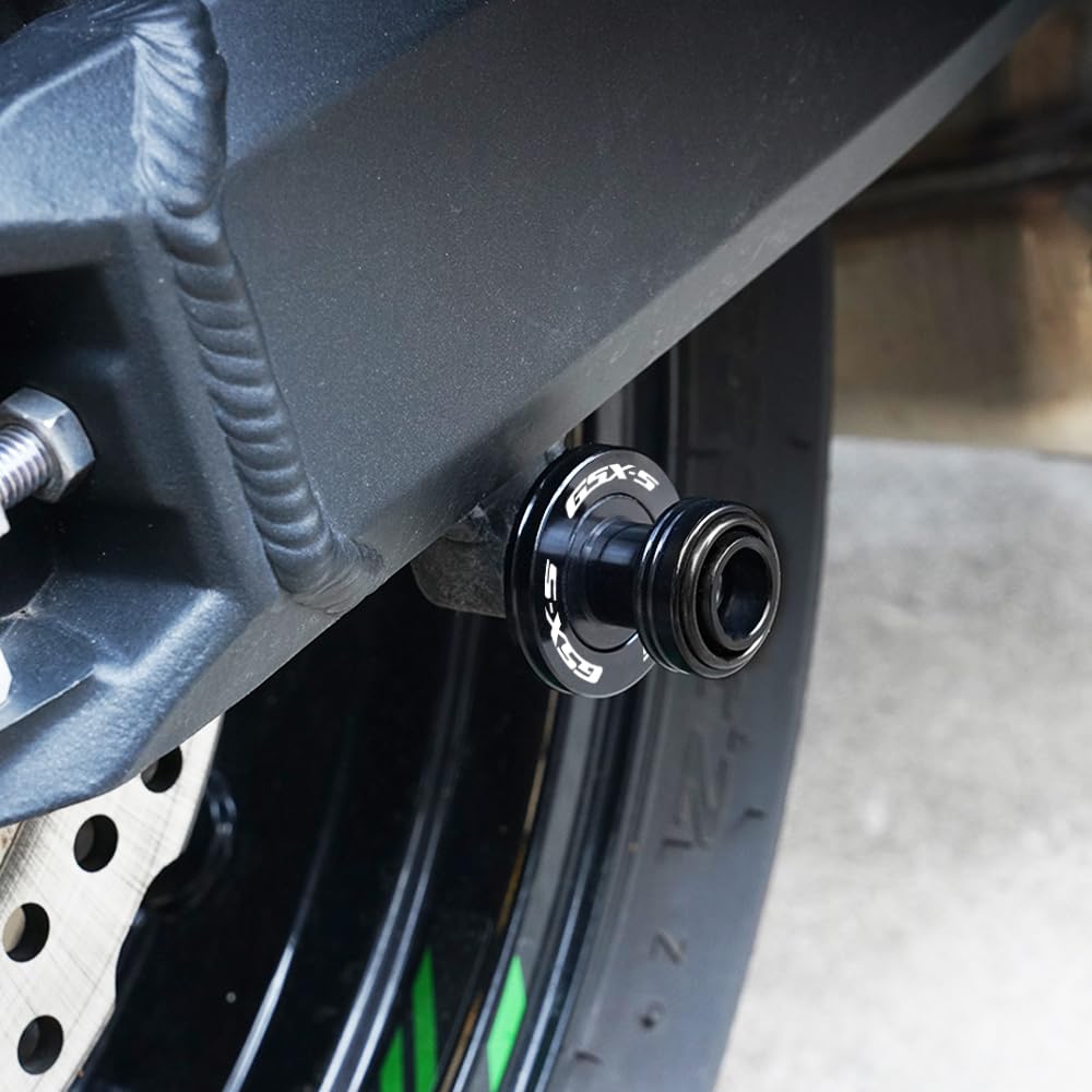 Soporte de montaje Bobbins de 8 mm para GSXS 750 950 1000 1000GT GSX-S GSXS750 GSXS950 GSXS1000 GSXS1000GT Accesorios de Motocicleta Basculante Soporte de Bobinas Protector de oscilación