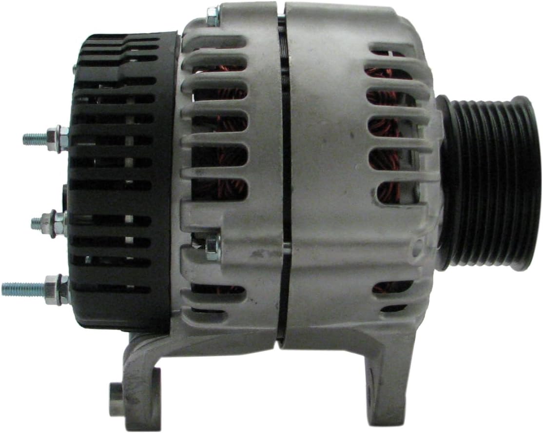 URQS New Alternator for Case & New Holland Ag Tractors MXM120/130/140/155/175/190 6-456 Dsl New Holland TM115-TM190 166-27106 90-17-8090 IA1020 11.203.088 AAK5355 87361085 MG404 MG443