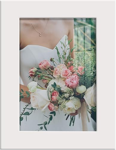 Miniatura 59 de Renditions Gallery - Marco para fotos de 11x14 pulgadas de estilo moderno de alta gama, hecho de madera maciza y cristal de alta definición listo