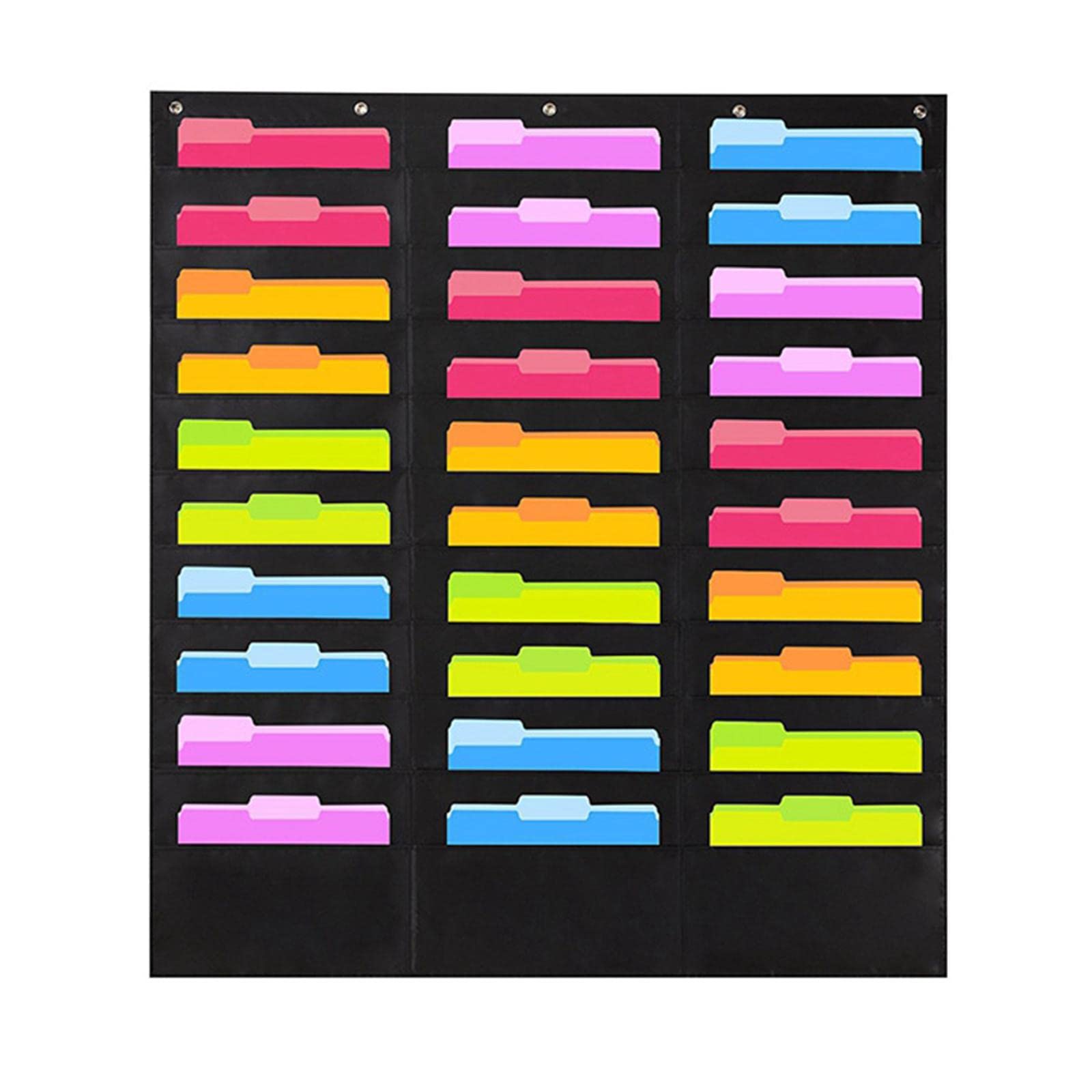 Organiseur Mural Suspendu Robuste - Support Mural pour Dossiers, Agendas et Tableaux de Poche - Rangement pour école et Maison