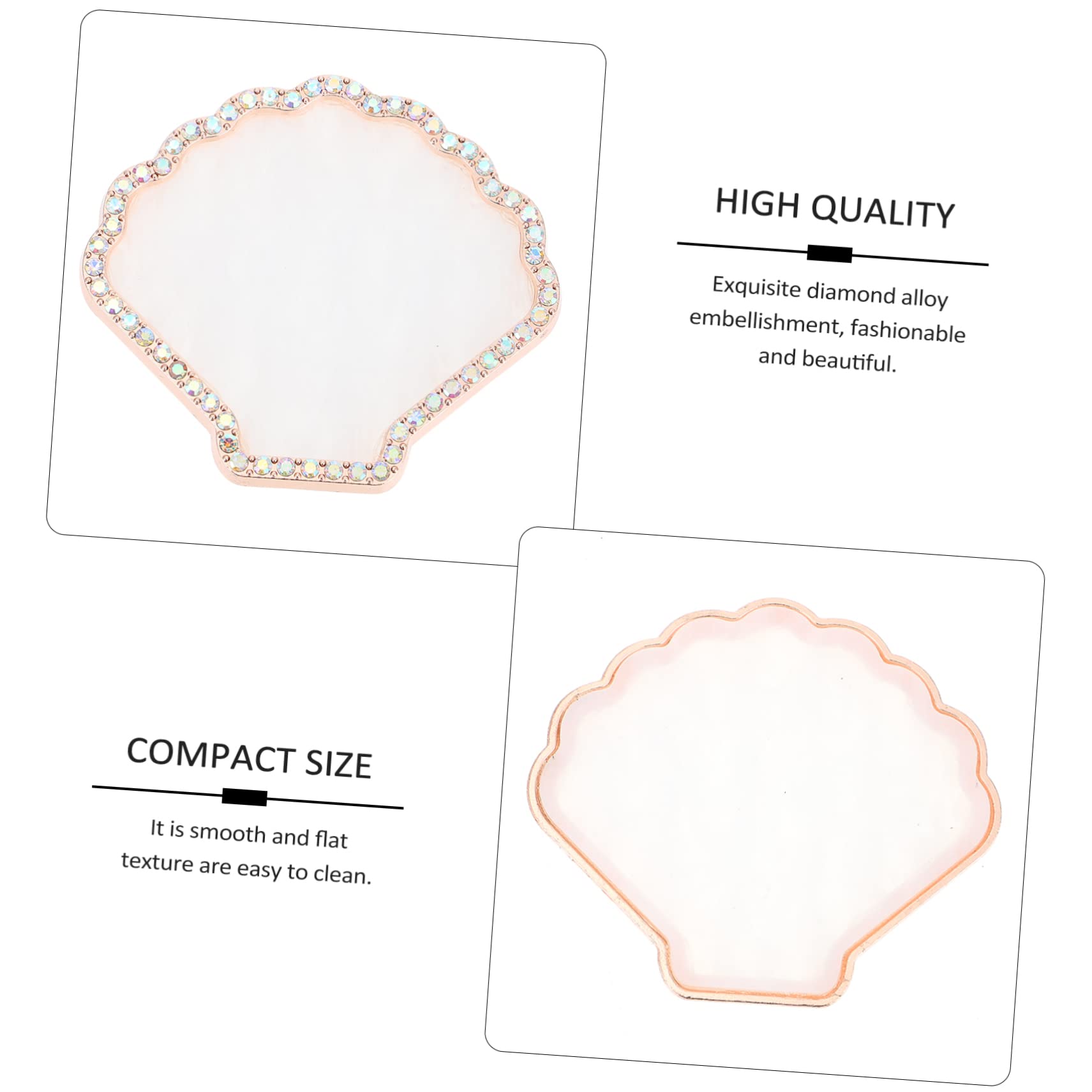 ARTSEWPLY Pearl Display Stand for Nail Art Manicure Mixing Tray Nail Display Plate Nail Painting Board