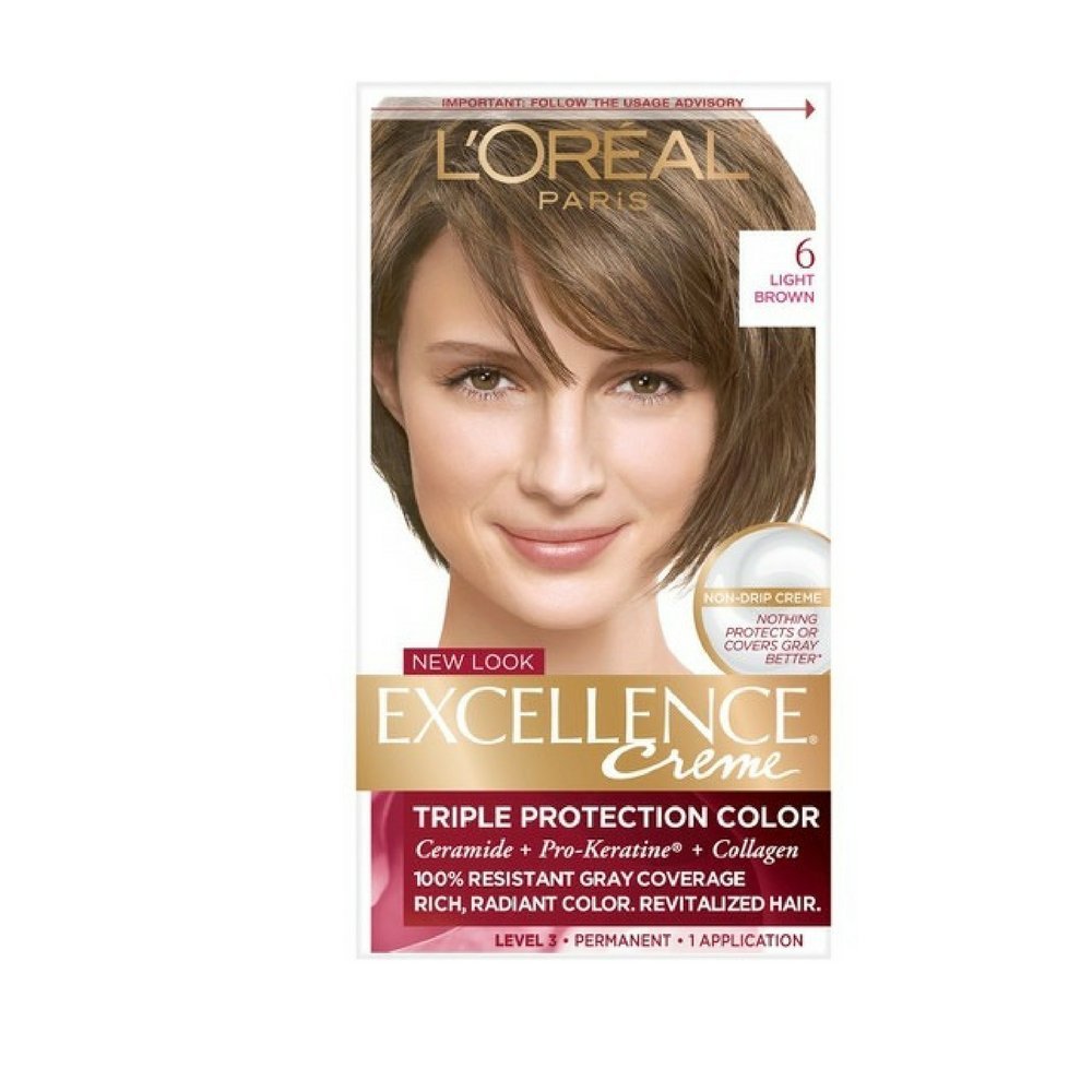 L’Oreal ParisExcellence Creme, Light Brown [6] 1 Each