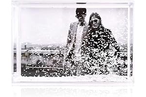 Premium Glitter Liquid Photo Frame 4X6 Inches