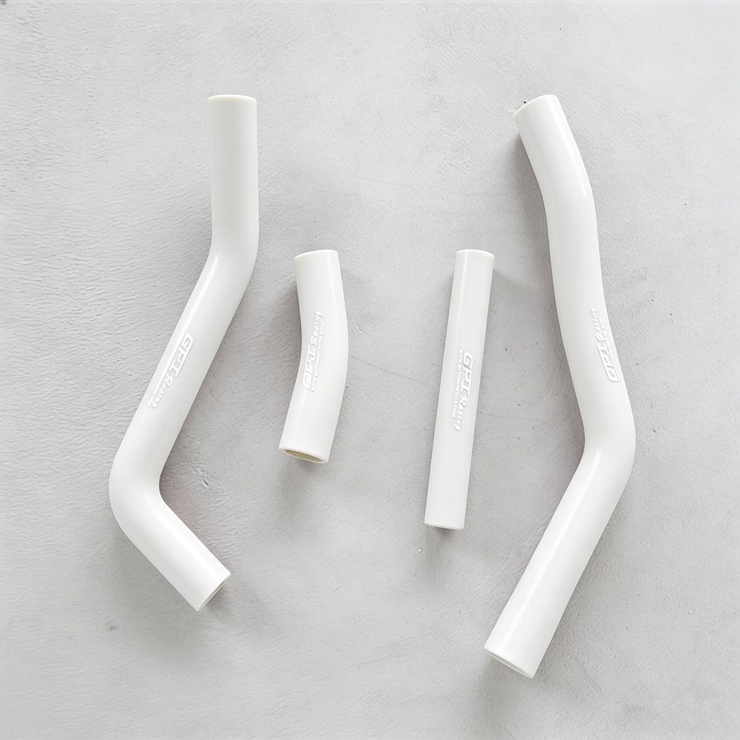 For YAMAHA YZ450F YZF450 2010-2016 2011 2012 2013 2014 Silicone Radiator Hose (White)
