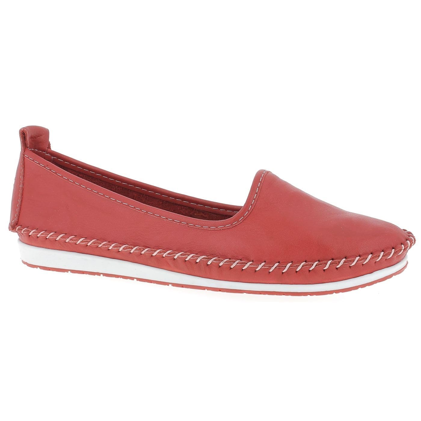 Andrea Conti Women 0027449 Loafers Red Size: 40