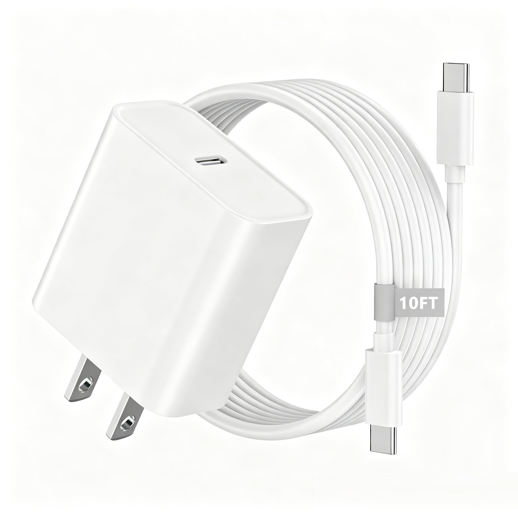 [Apple MFi Certified] iPad Charger Fast Charging 10FT, 20W USB C Charger