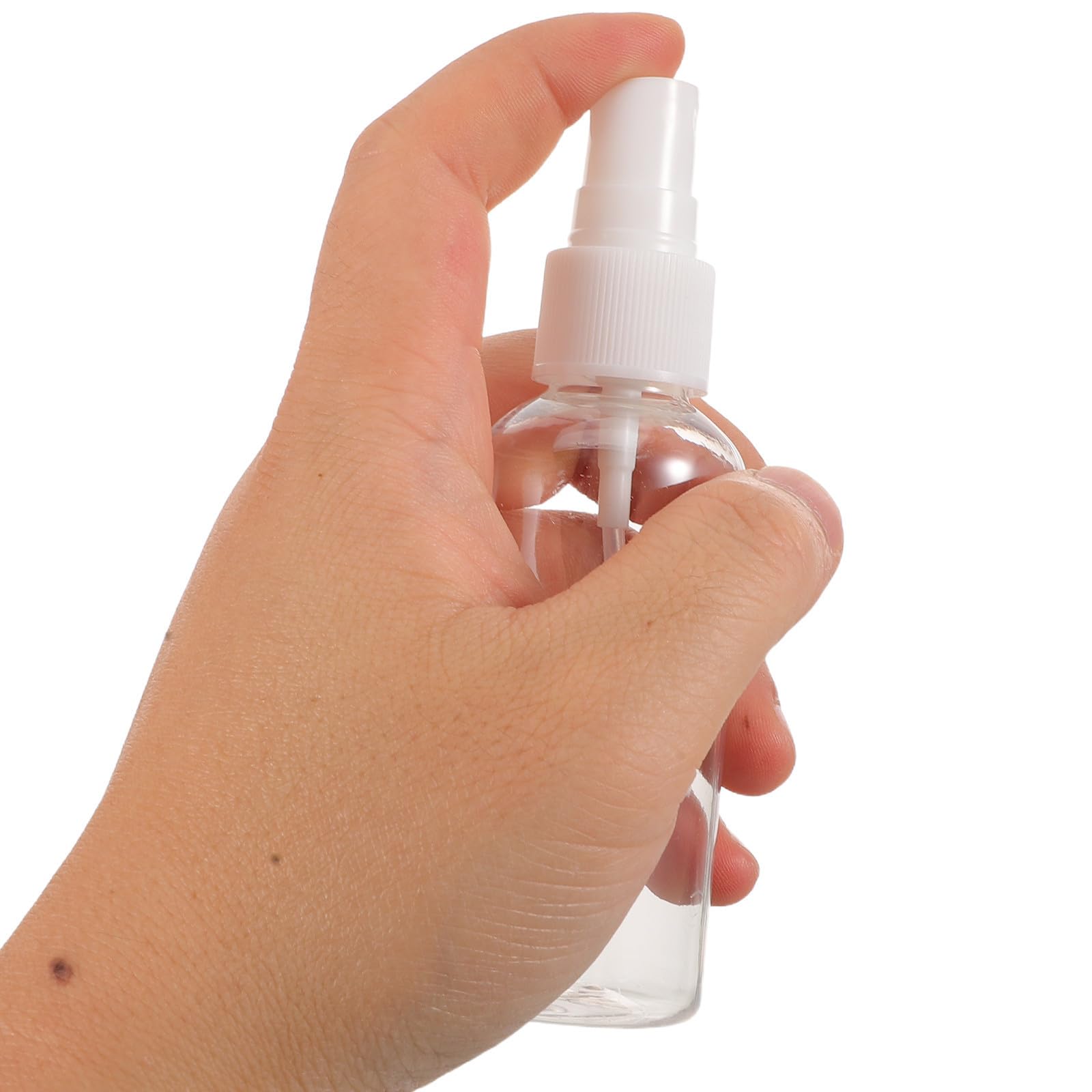 PartyKindom 100 Pezzi Flacone Spray da Viaggio Ricaricabile 60ml in Plastica Trasparente Nebulizzazione Fine, Portatile e Riutilizzabile per Profumo e Idratazione Quotidiana