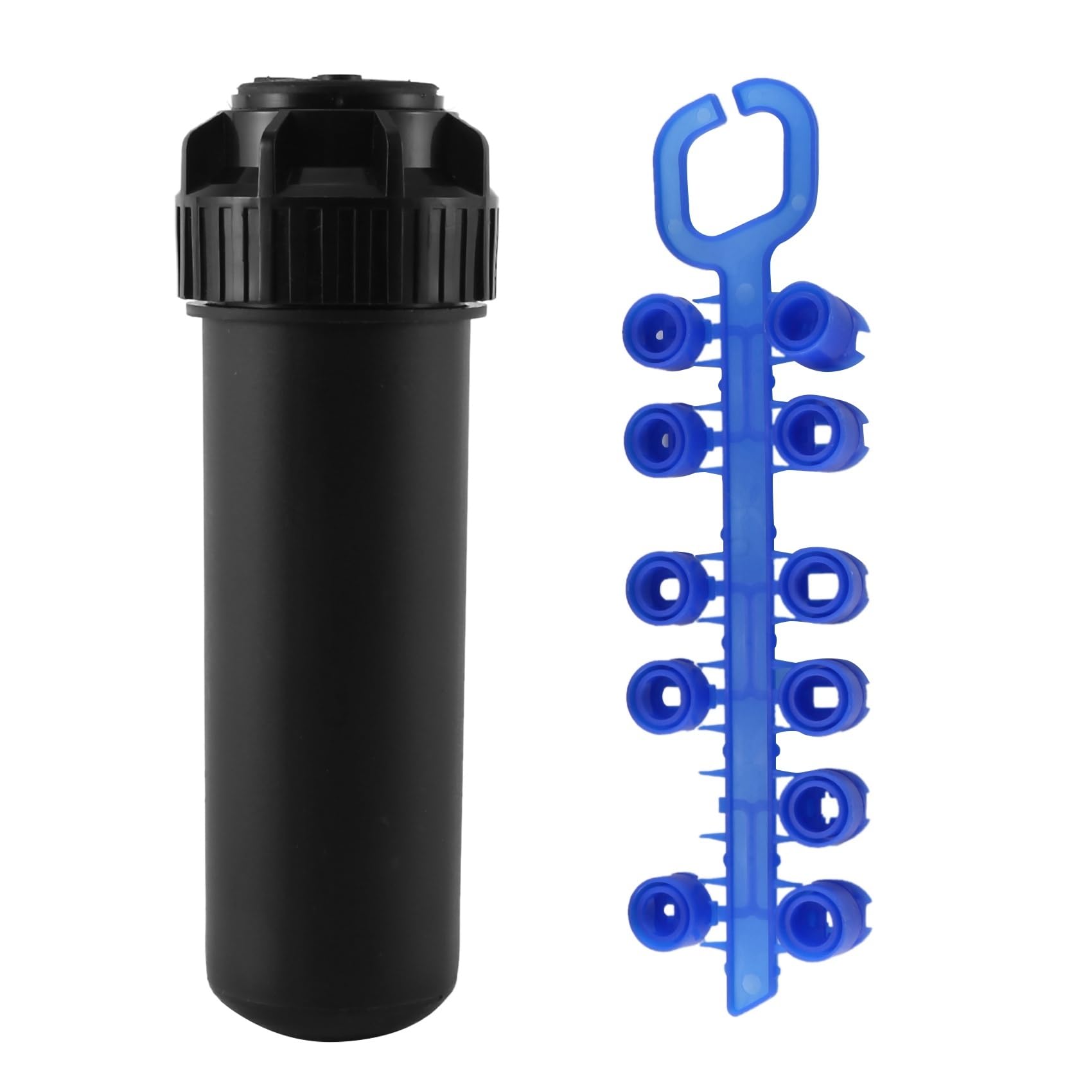 Irrigatore a scomparsa con filettatura interna da 3/4", 4 pezzi, con testa a cerchio parziale, regolabile da 40° a 360°