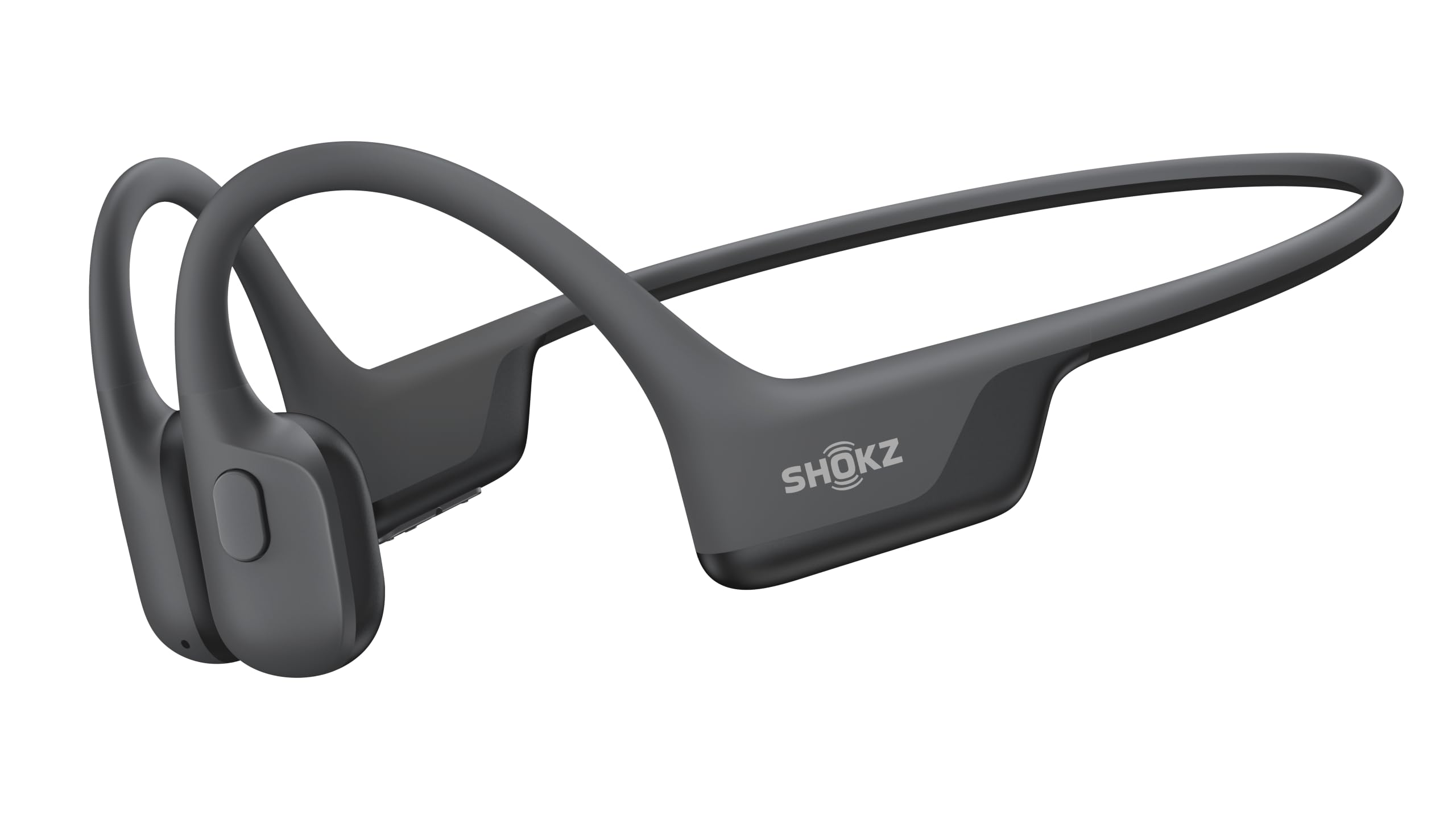 Shokz OpenRun Air 2 骨伝導イヤホン bluetooth ワイヤレス オープンイヤーヘッドホン ブラック