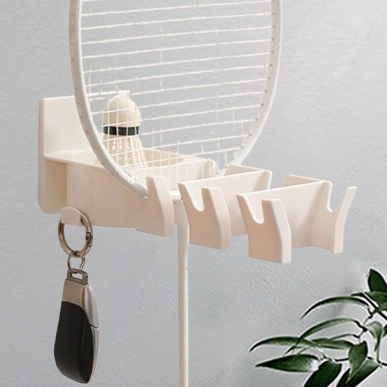 CALANDIS™ Racquets Rack Wall Mounted Key Hooks for Table Tennis Rackets Squash Rackets | Badminton | Tennis & Racquet Sports-image-12