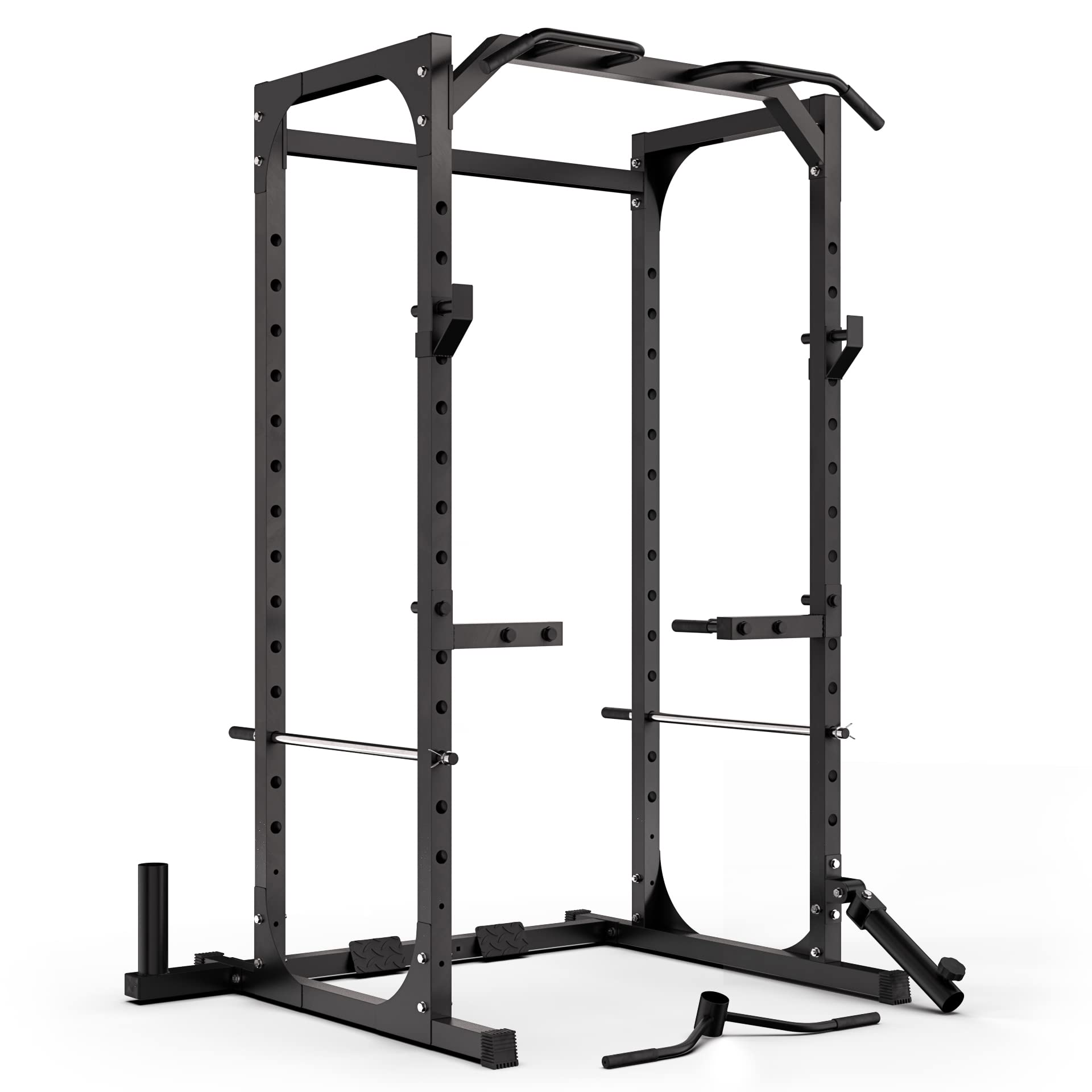 Buy Synergee Power Rack Cage with JCups, Safety Arms, Pull Up Bar
