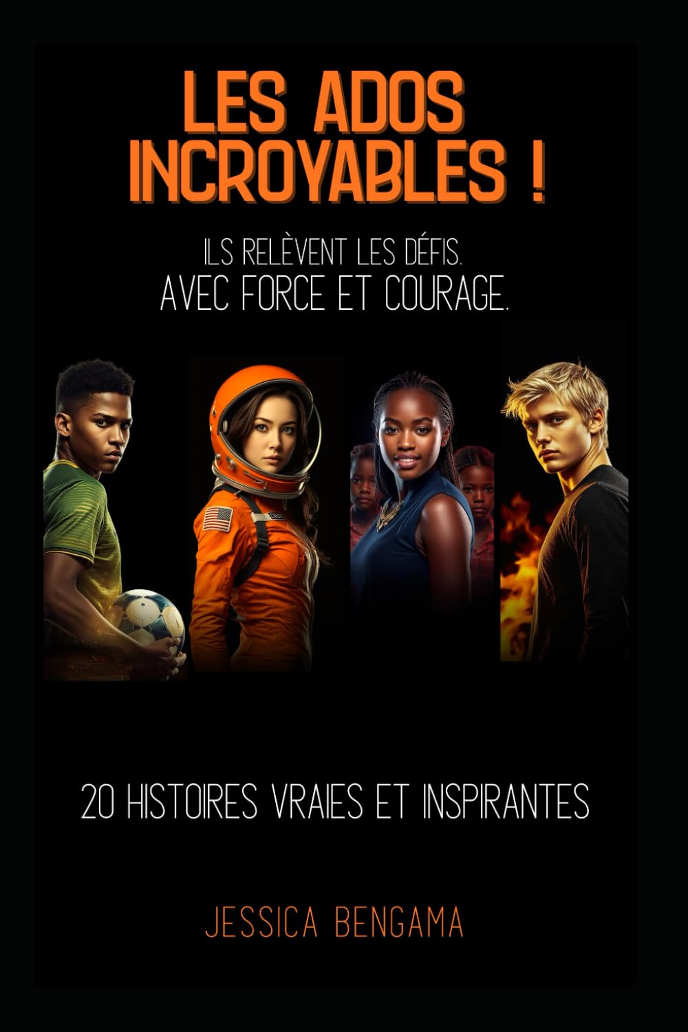Les Ados Incroyables ! Ils relèvent les défis avec force et courage. 20 histoires vraies et inspirantes