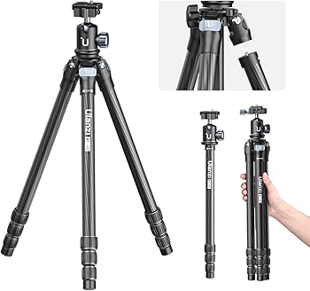 三脚 Amazon | Ulanzi MT-60 三脚 カーボン三脚 カメラ三脚 一脚伸縮可変式