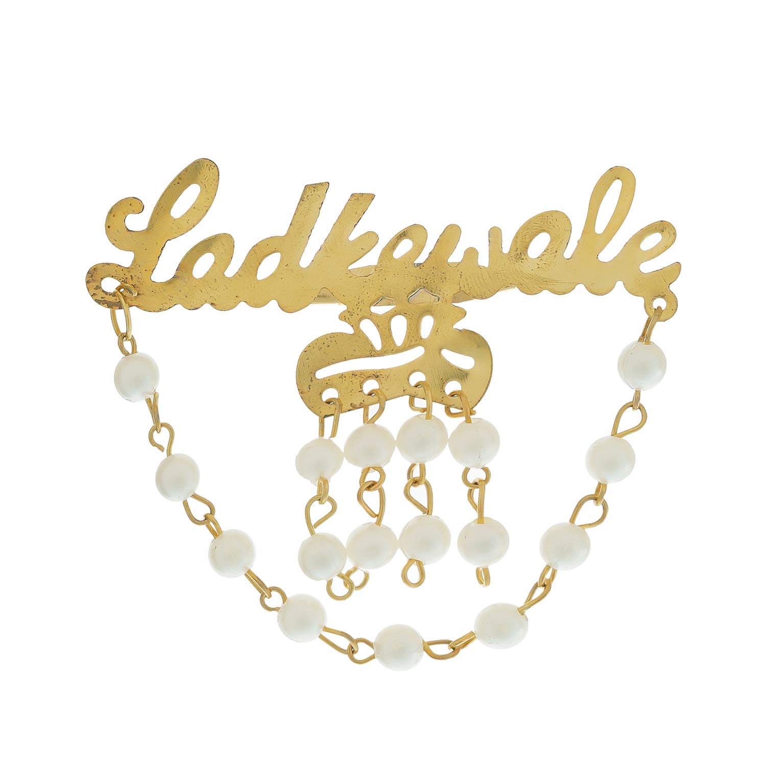 Sanvatsar Ladkewale Gold Chain Brooch/Brooch/Brooches Pin Pack for Men & Women Gold color (B0851K694Q) Amazon Price History, Amazon Price Tracker
