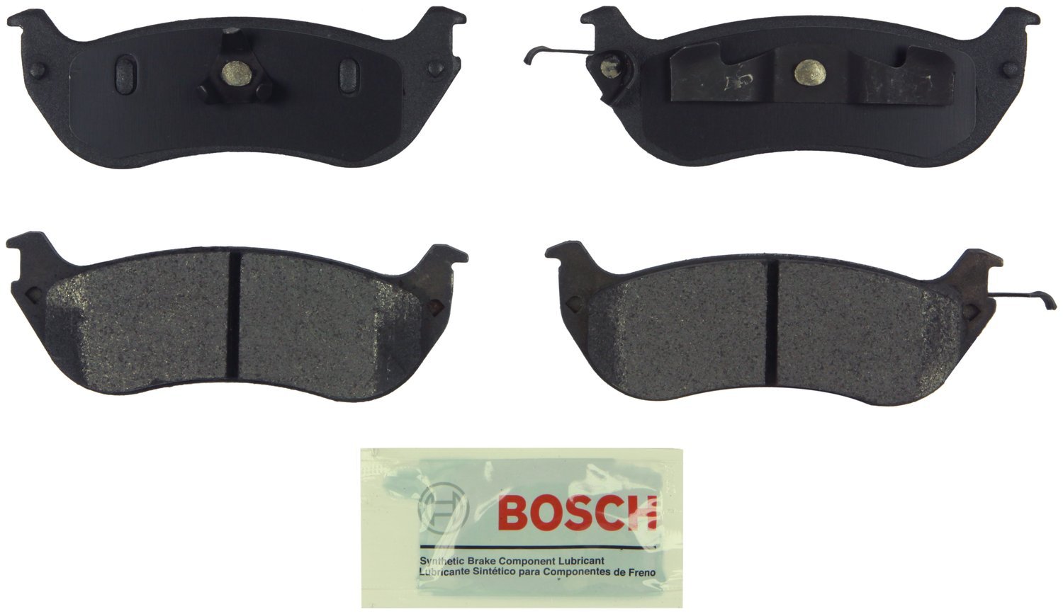 Bosch BE1324H Blue Disc Brake Pad Set with Hardware - FRONT — view 317