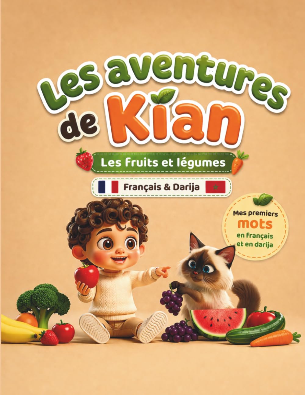 Les aventures de Kian: Les fruits et légumes