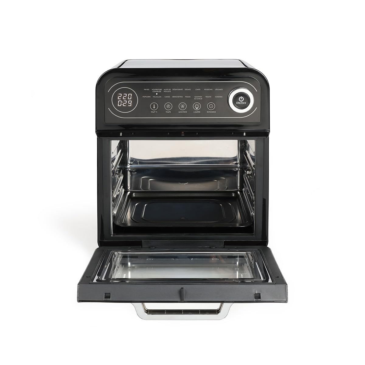Livoo forno ad aria calda 12l 1600w nero doc255