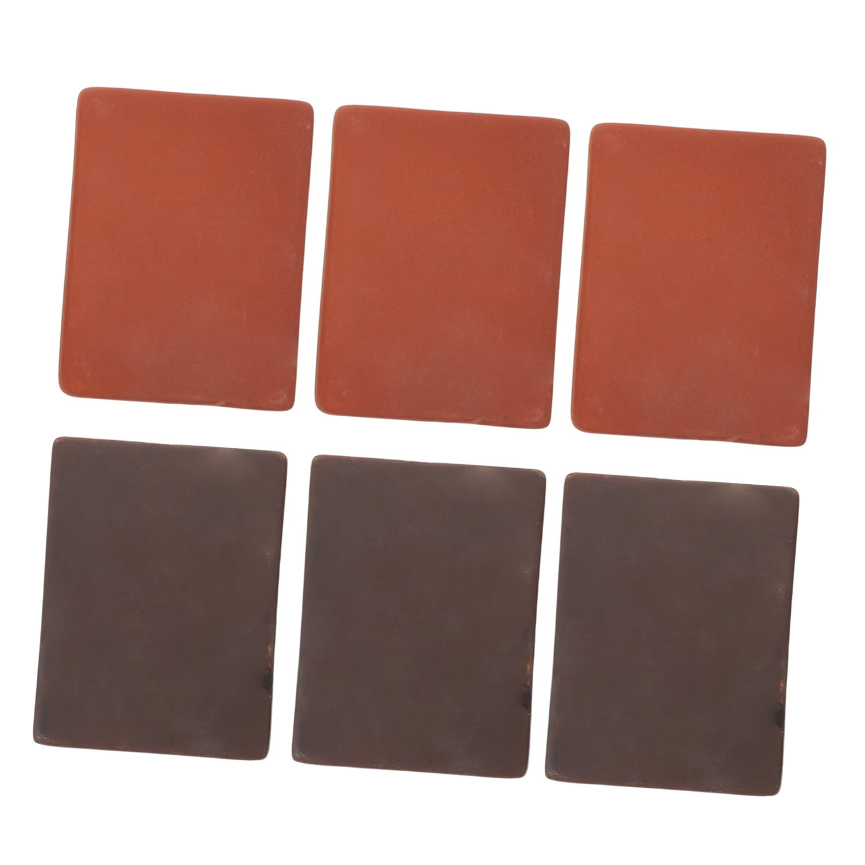 UPKOCH 6 Piezas de Arcilla Hechos Mano para Terrarios de Tortugas Decoración Natural para Acuarios y Terrarios Semiacuáticos Bloques Resistentes para Paisajismo