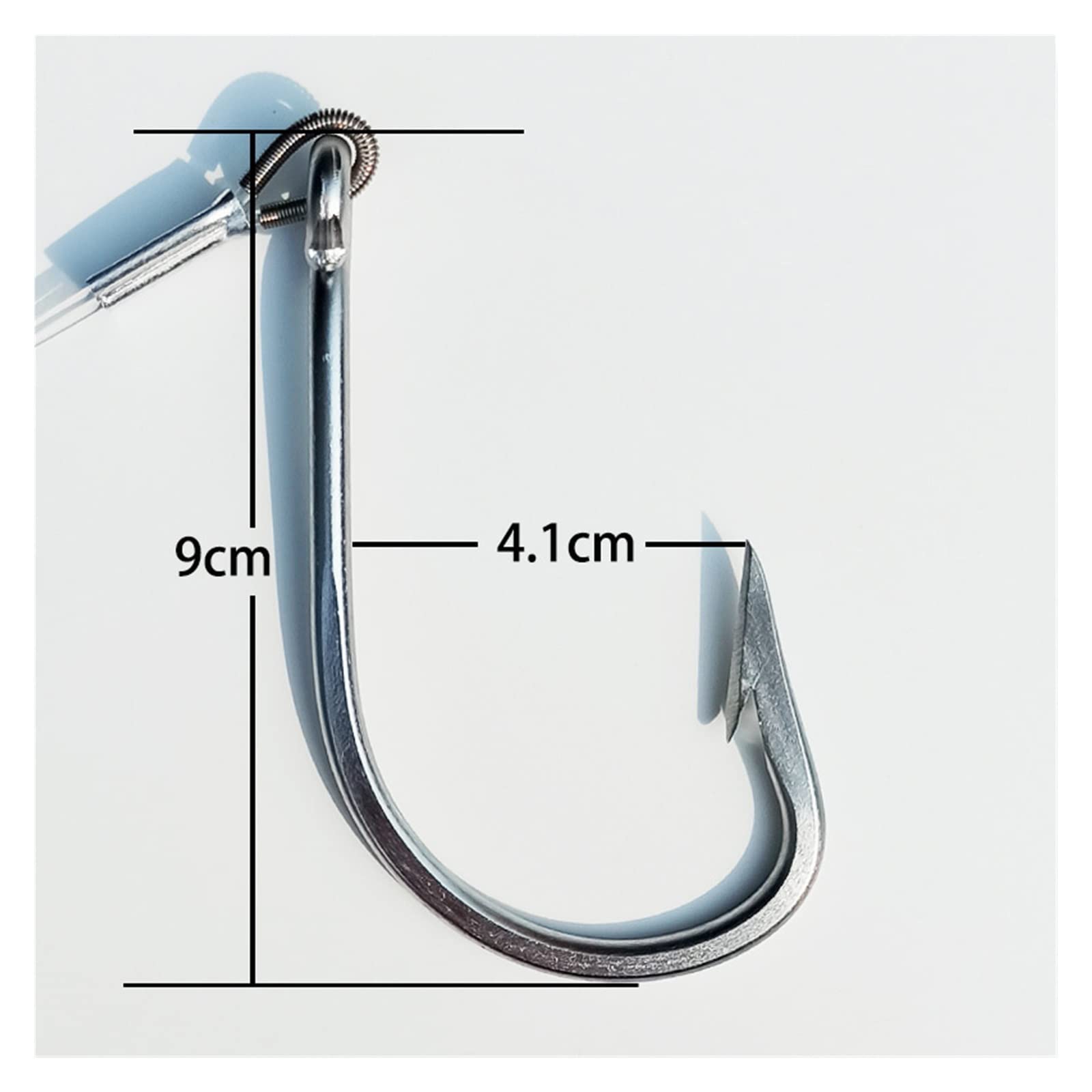 XILILHC 1 PZ 33 cm 160g Barca da Pesca A Traina Esca Calamari Esche da Pesca 13 Pollici Big Game Lure Tonno Metal Head Octopus Sea Fishing Lure