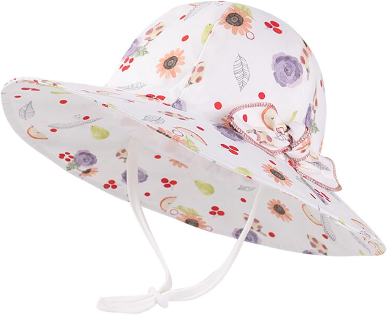 Cappello Sole Bambini Culinavog - Tesa Larga Pieghevole Con Sottogola
