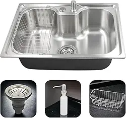 Cuba Gourmet Cozinha Aço Inox 304 Com Acessórios 50x40cm