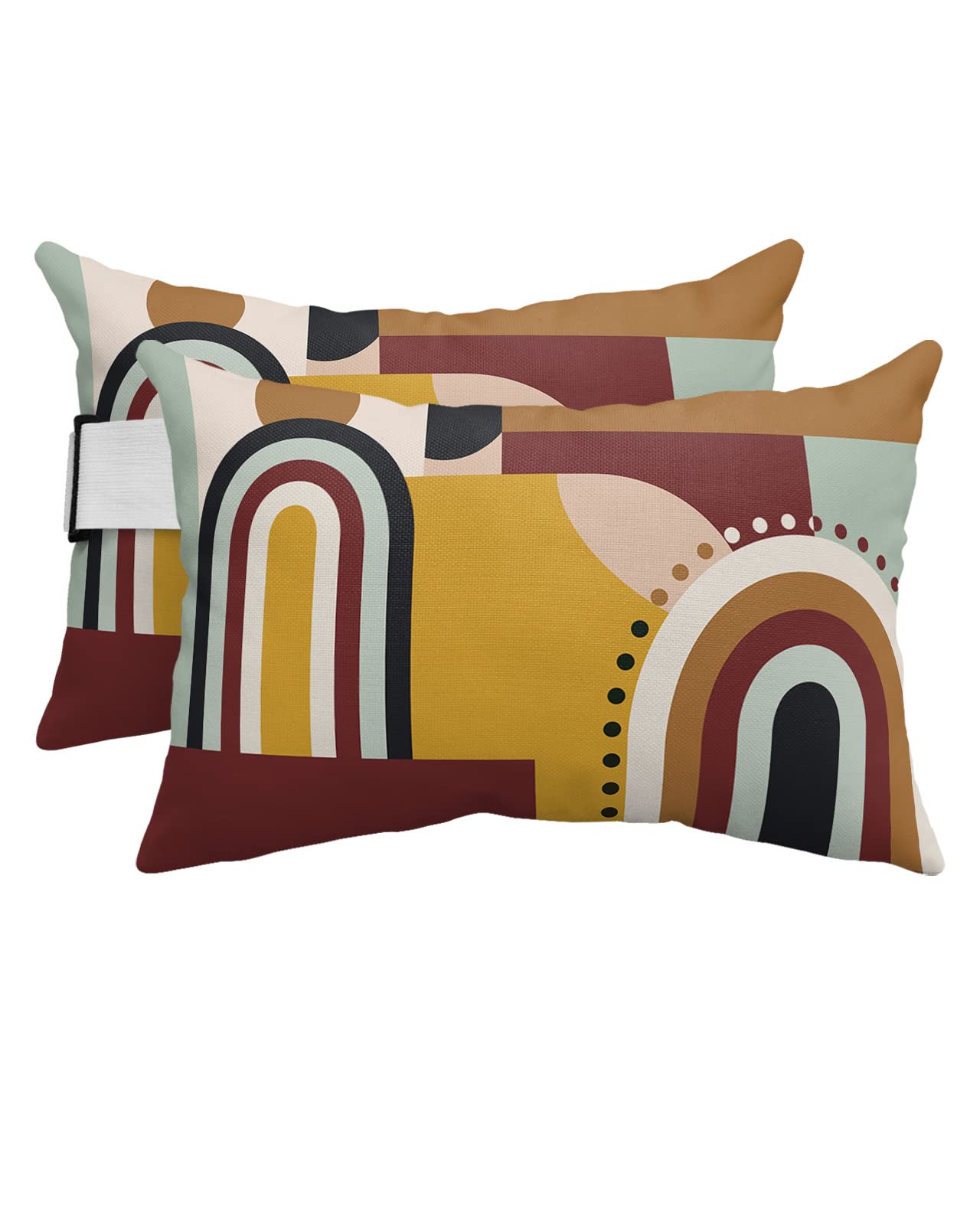 Futuregrace Outdoor Pillows with Insert 2 Pack-12