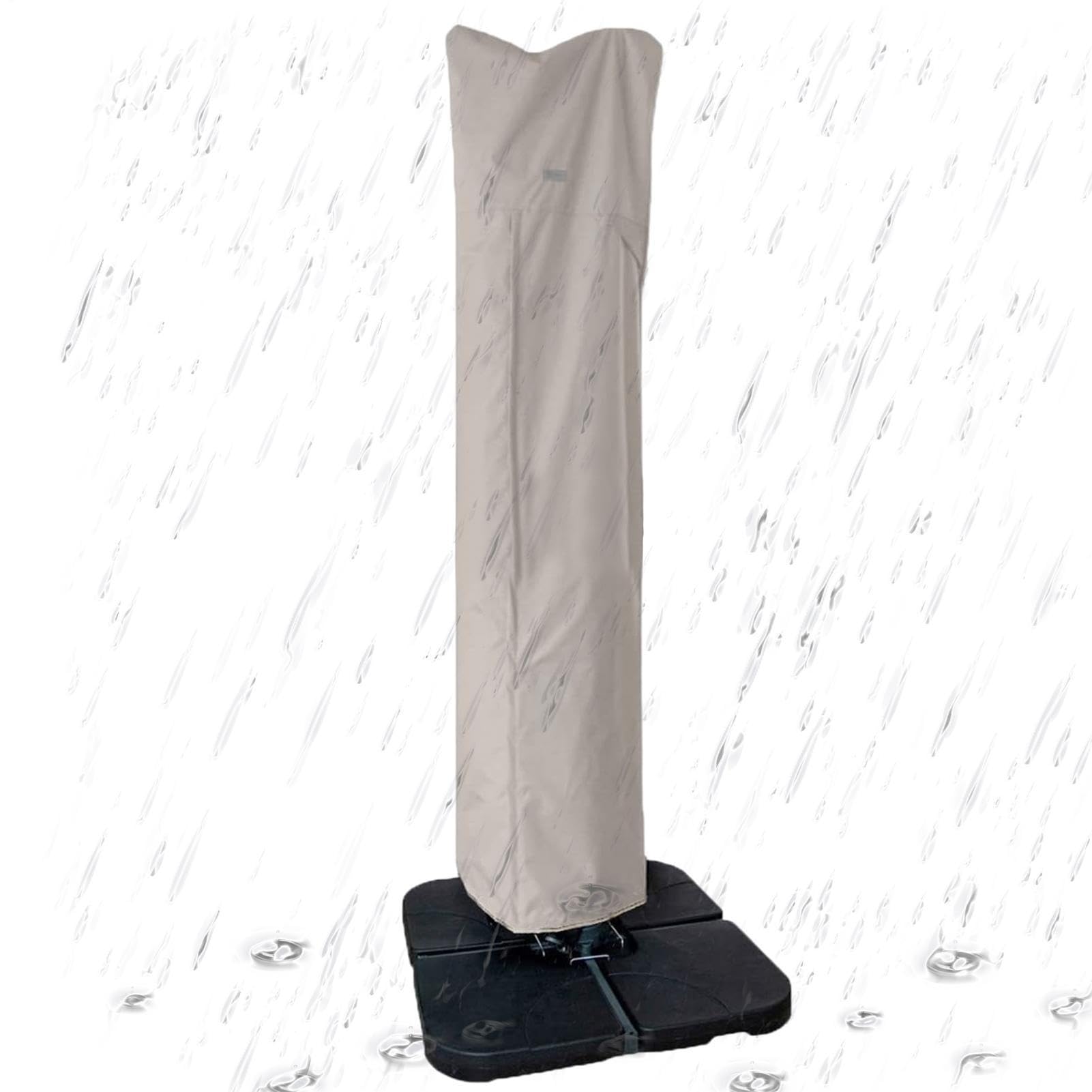 Copertura per ombrellone da patio, impermeabile, anti UV, protezione per