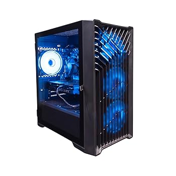 GTR Gaming PC Intel core i5-12400F NVIDIA RTX 4060, Black