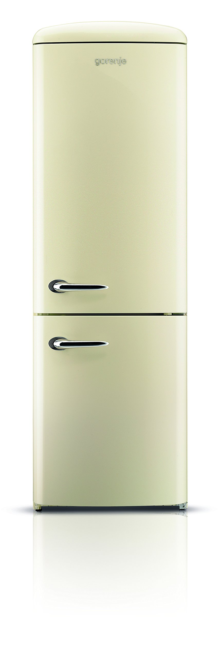 Gorenje RK 60359 OC Réfrigérateur congélateur / A++ / 188,7 cm de hauteur / 229 kWh/an / réfrigérateur de 229 litres / congélateur de 92 litres / système de refroidissement à air pulsé avec fonction Quick Cooling / éclairage intérieur LED / champagne crèm