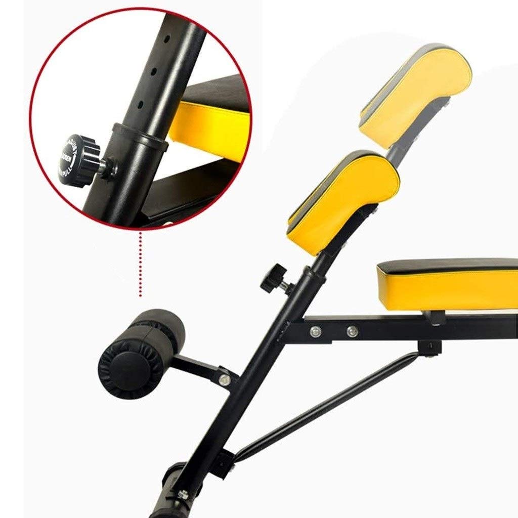 Panca Pesi Pieghevole Deluxe, Panca inclinata AB Regolabile, Attrezzatura da Palestra