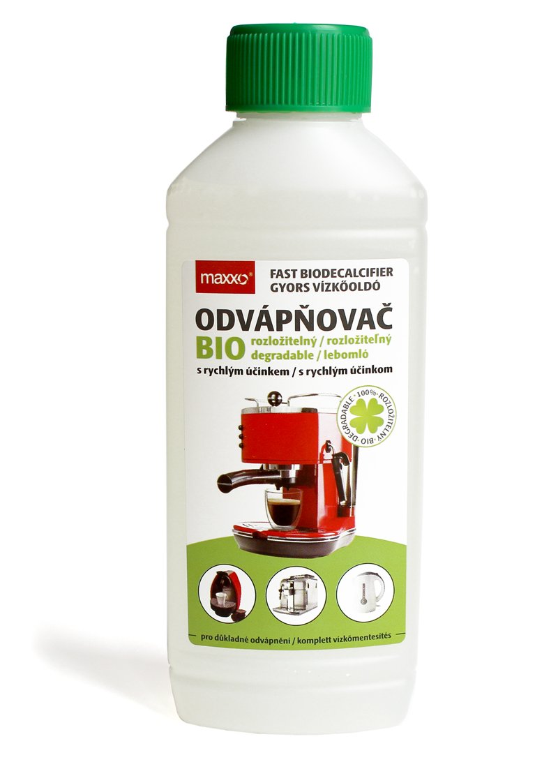 Maxxo Liquido Decalcificante 1000ml Naturale 100% eco Degradabile Disincrostante Anticalcare veloce e universale per tutte le caffetiere e macchine da caffè