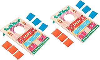 Bean Bag Toss Game Toy 2 Sets of Bean Bag Toss Game Kids Bean Bag Toy Parent-child Interactive Toy Bean Bag Throwing Toy Kids Bean Bag Toss