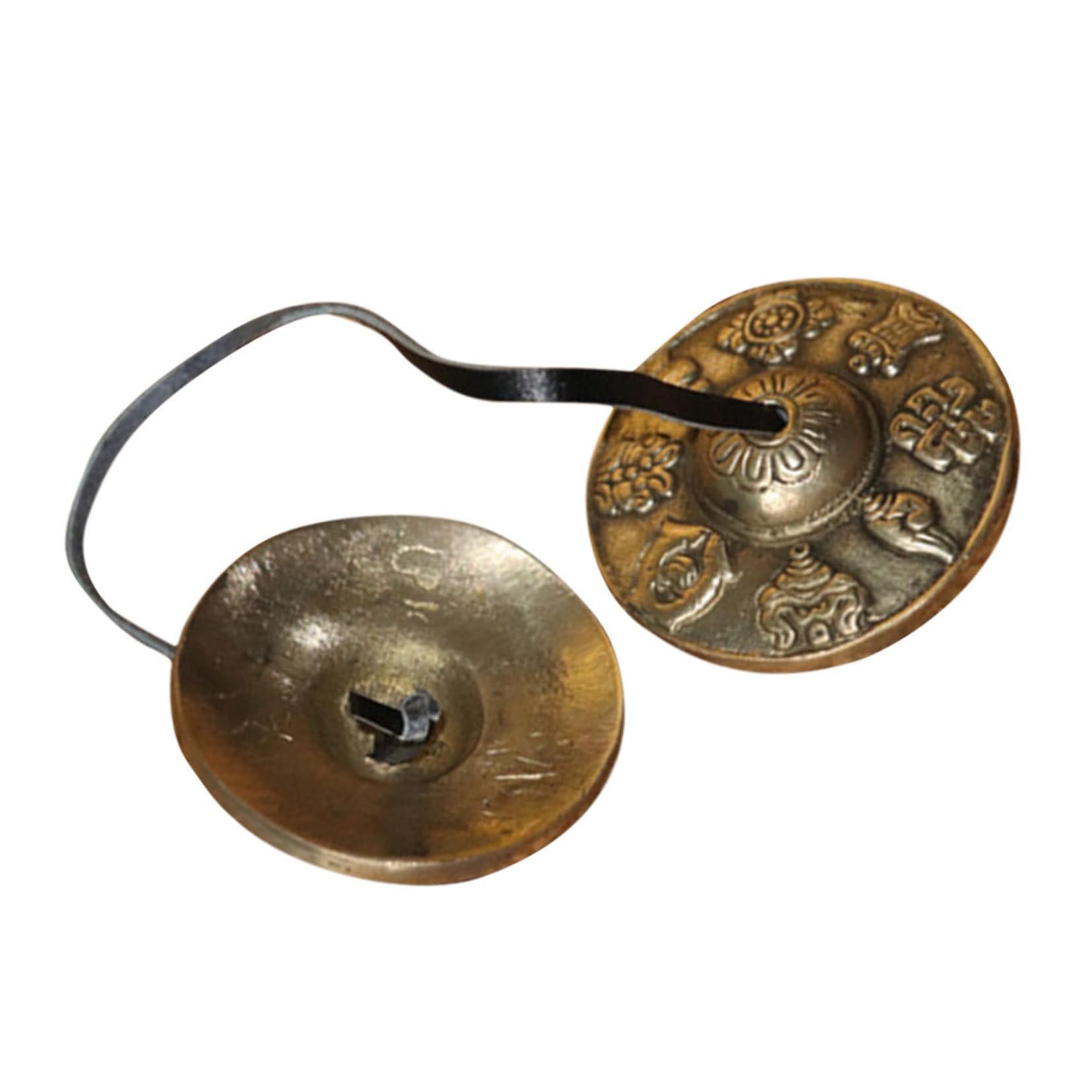 Nepal Meditationsbeckenglocke Aus Kupfer Paar Percussion Instrument Für Yoga Klangheilung Und Achtsamkeit Leicht Und Tragbar