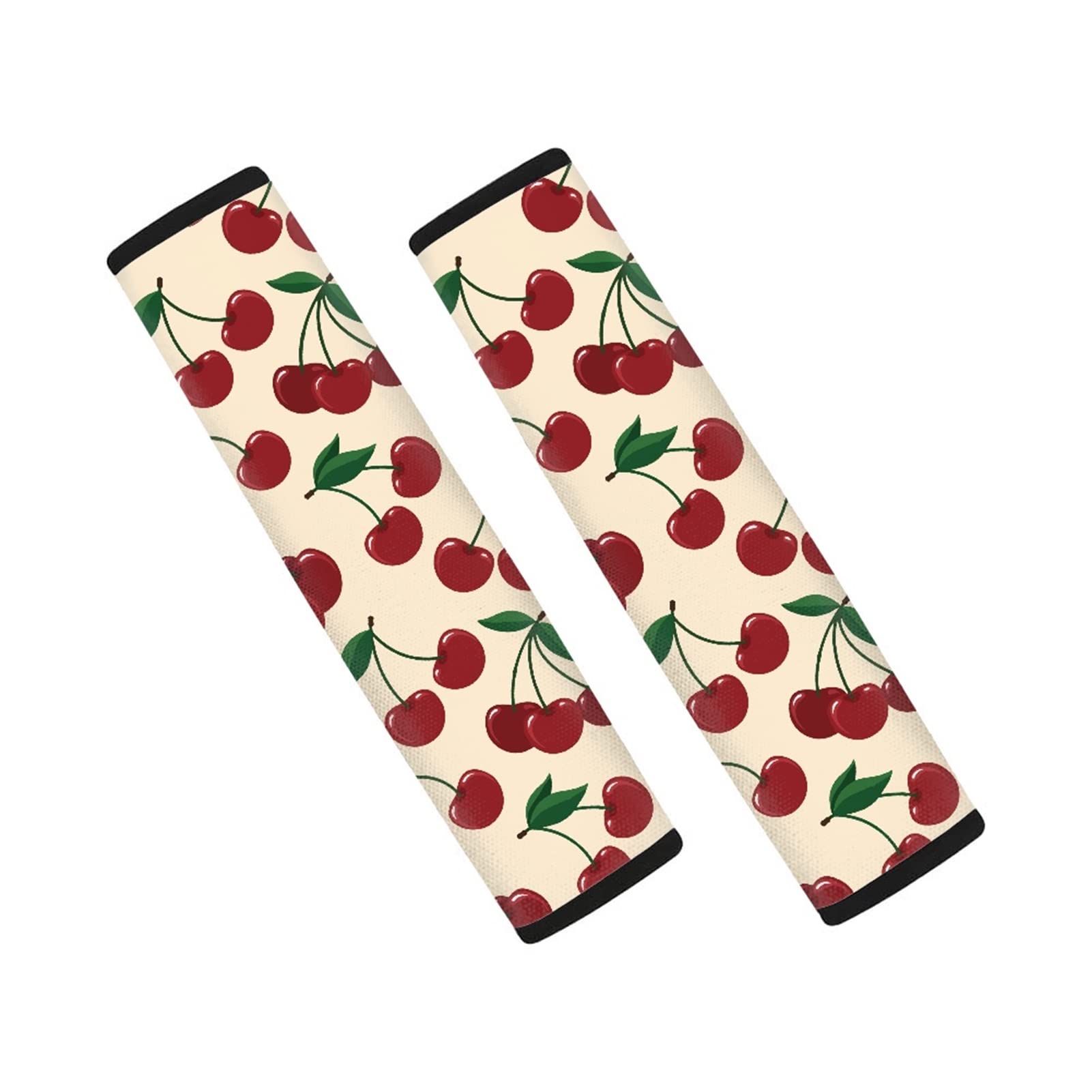 Dolyues 2 Pack Car Seat Belt Pad Cover for Women and Kids,Shoulder Strap Pad Protect Your Shoulder and Neck Safety for Driving,Harness Pad with Cherry Pattern