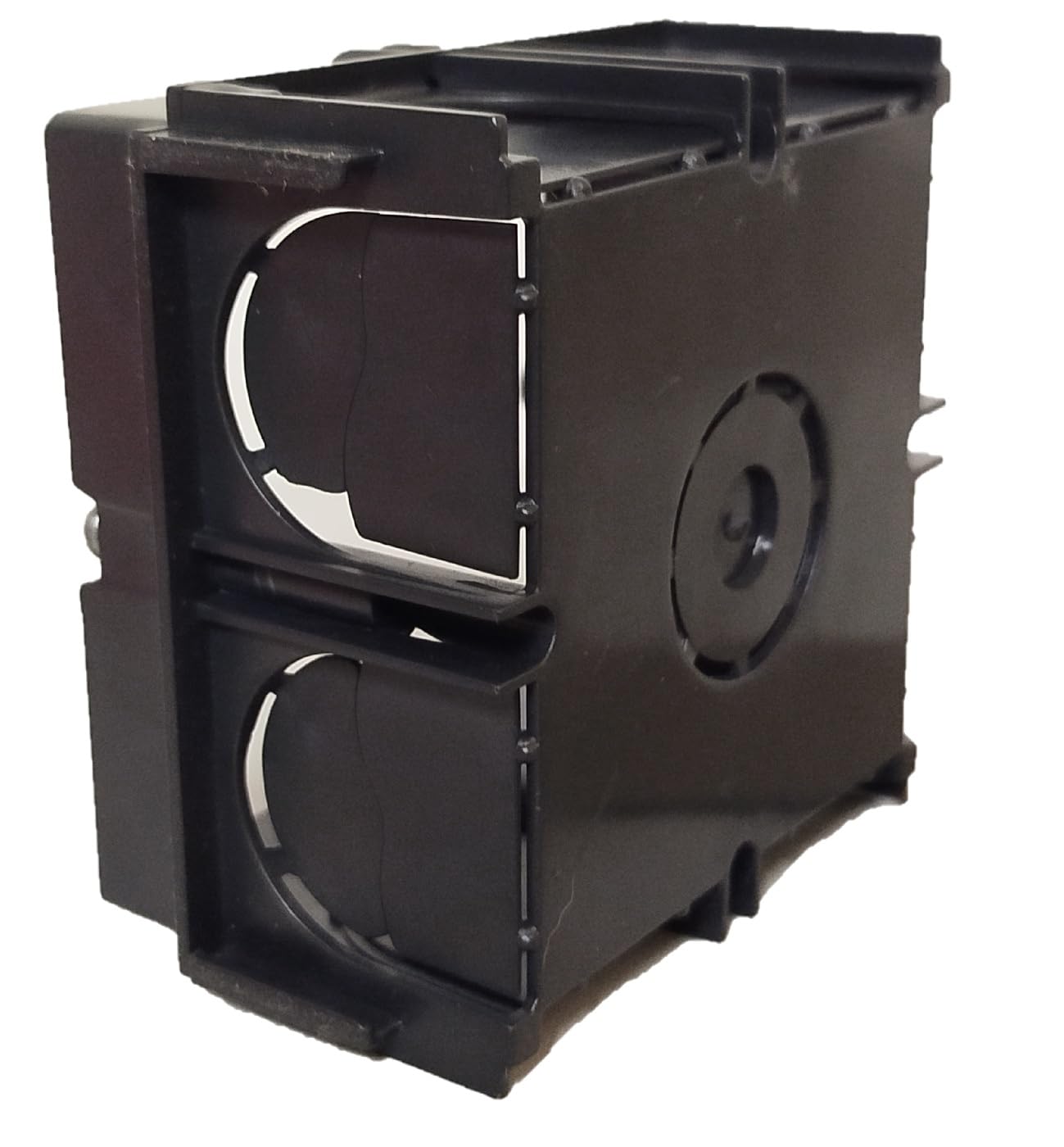 (Pack 6 unidades) Caja mecanismos electricos-Caja empotrar electricidad-Caja enchufes empotrables-llaves de luz enchufe pared-UNIVERSAL-Caja mecanismo enchufe interruptor-65x65x43