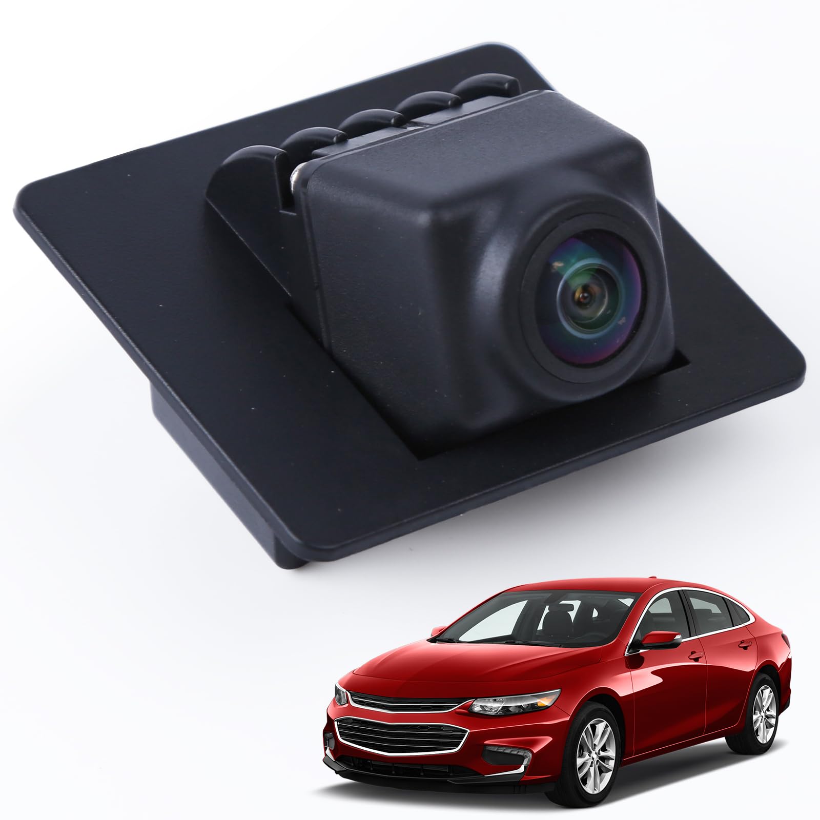 Rear View Backup Camera Reversing Trajectory Parking Camera Fit for Chevrolet Malibu 2016-2023 Replace 23334180 Parking Assist Camera,Support 170° Wide-Angle HD View