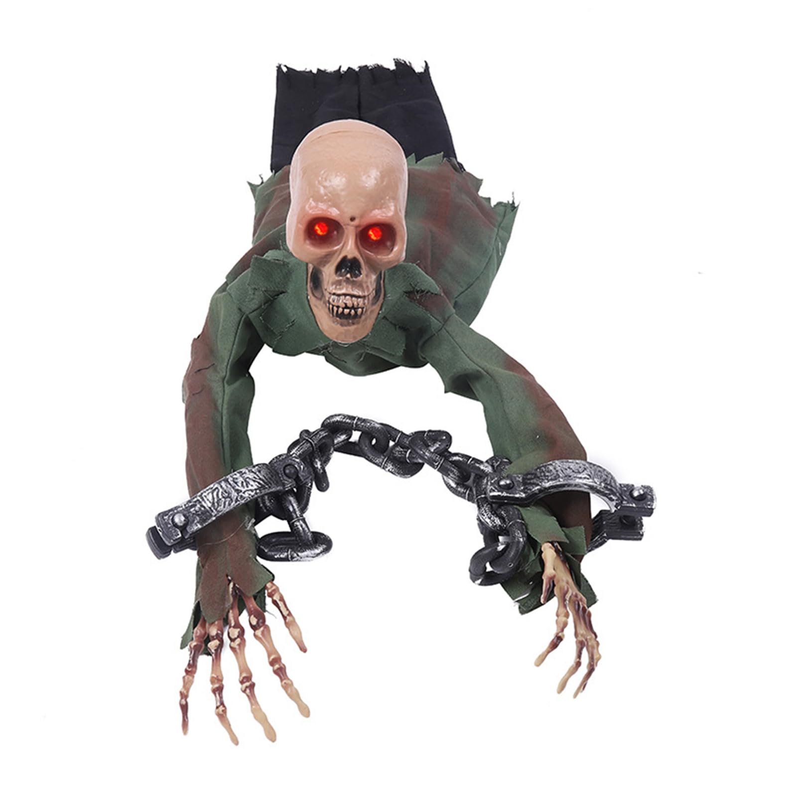 Decoración eléctrica de Halloween con diseño de fantasma zombi