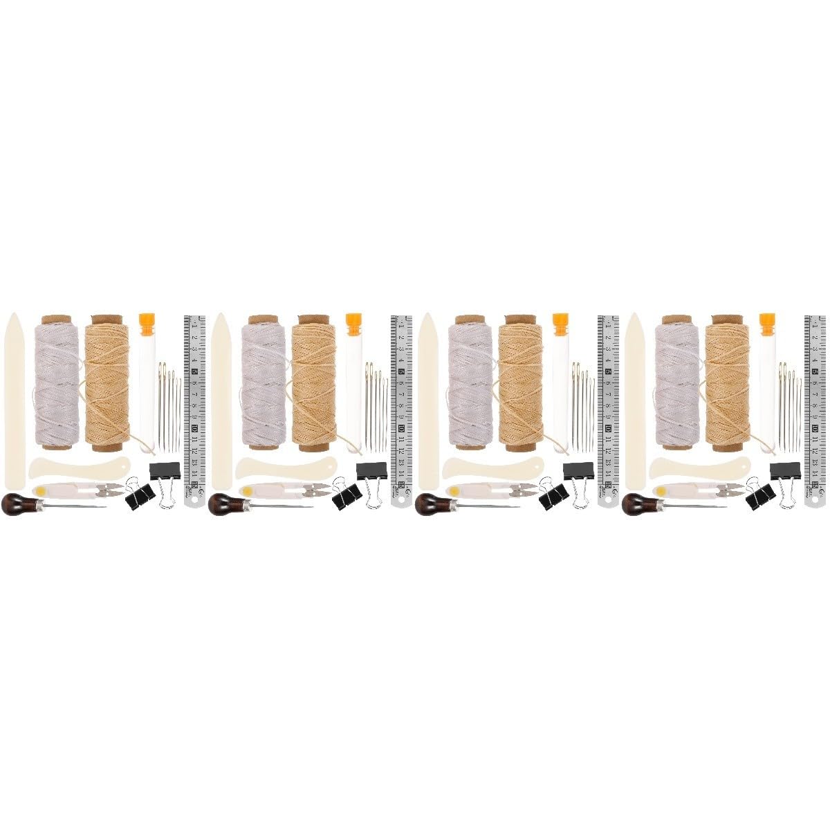 DOITOOL 5 Ensembles Kit de Couture Cuir Diy de Outils pour Réparation Artisanat Cuir pour Bricolage