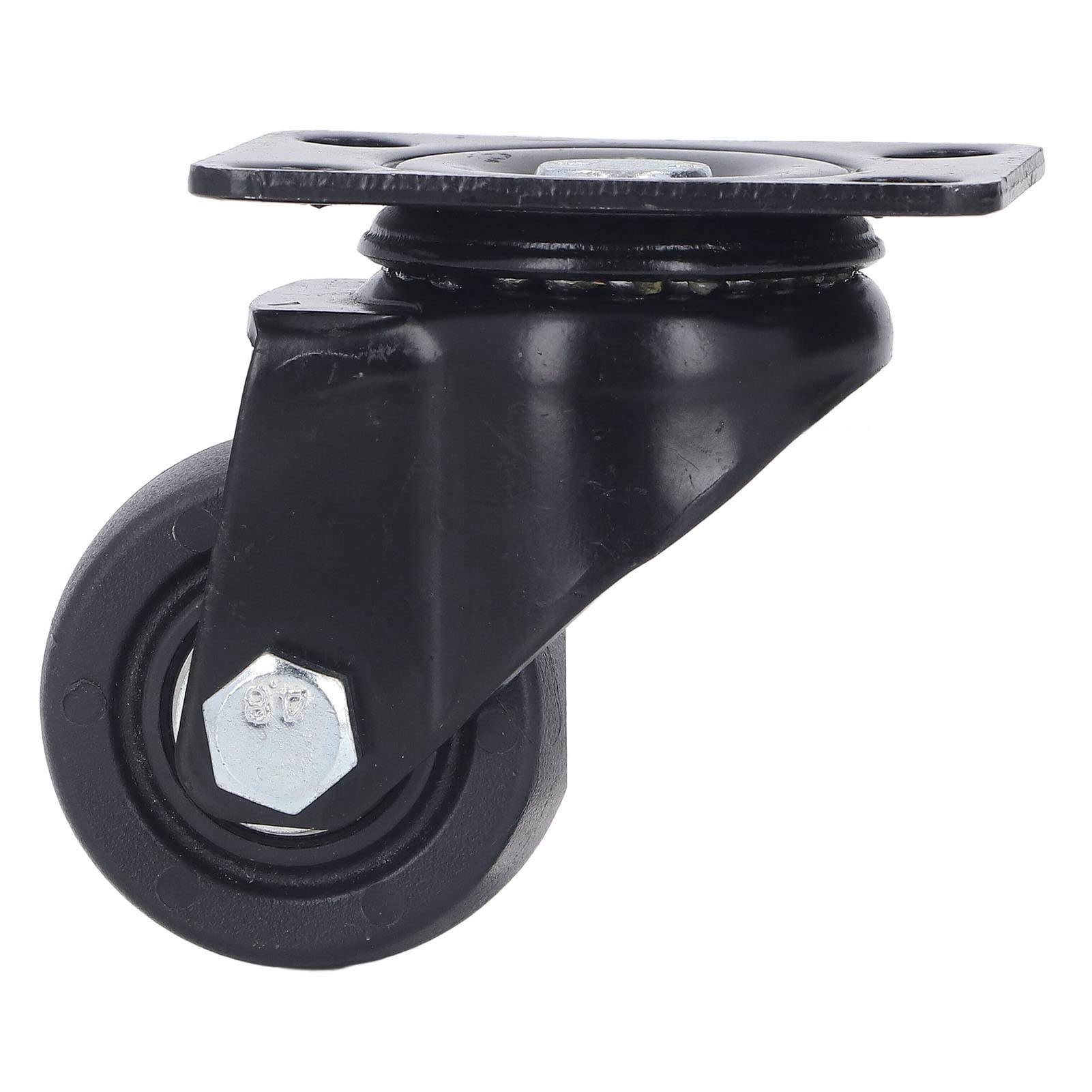 4pcs Poux pivotant 2in Roue en nylon Roueur de 300 kg de capacité de kit de kit de chariot