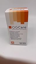 Ogcare Strisce Reattive per Glucometro 25 Unità, 1 unità, 1