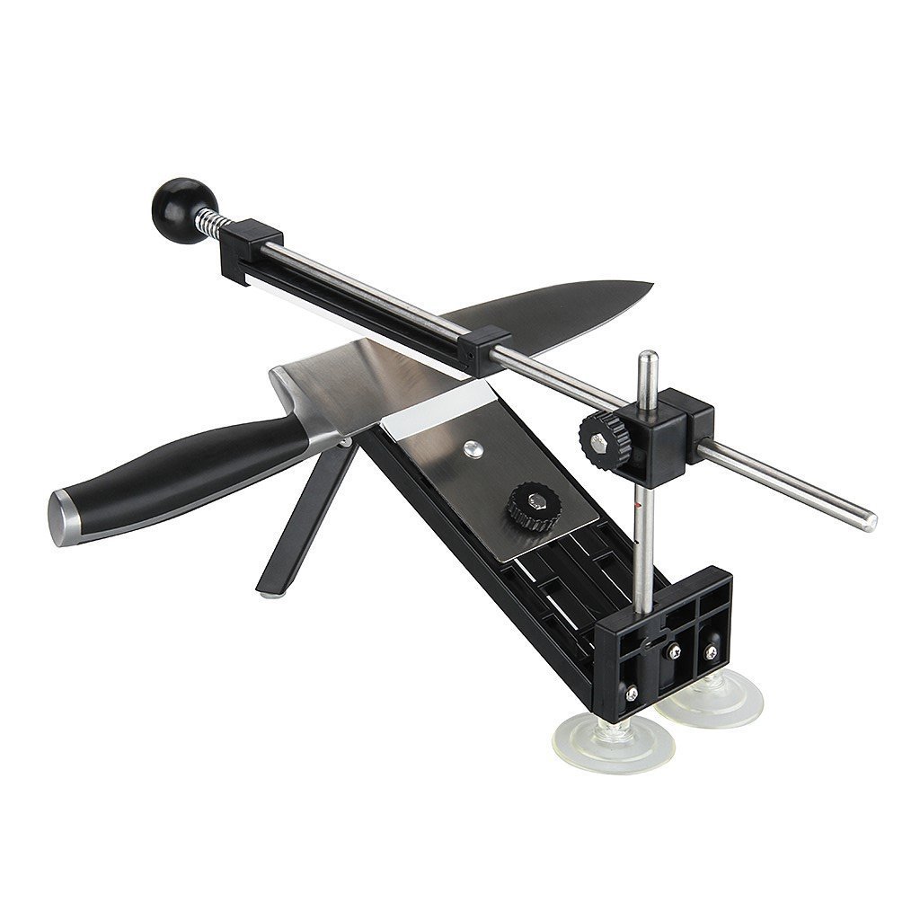 Driak Professional Kitchen Knife Sharpener System Kit Set Fix-angle,With 4 Sharpening Stones