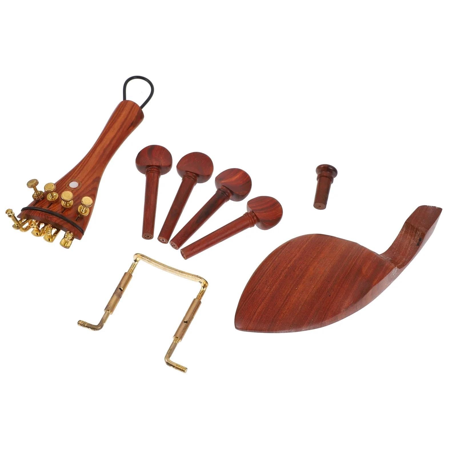Partes de violín Accesorios de repuesto para violín de madera de azufaifo