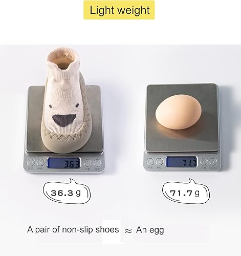 Miniatura 7 de Zapatos de calcetín antideslizantes para bebés y niñas, 2 pares, estilo2