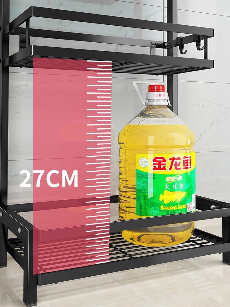 Amazon.co.jp: SVOHZAV 調味料ラック 2段 スパイスラック 多機能