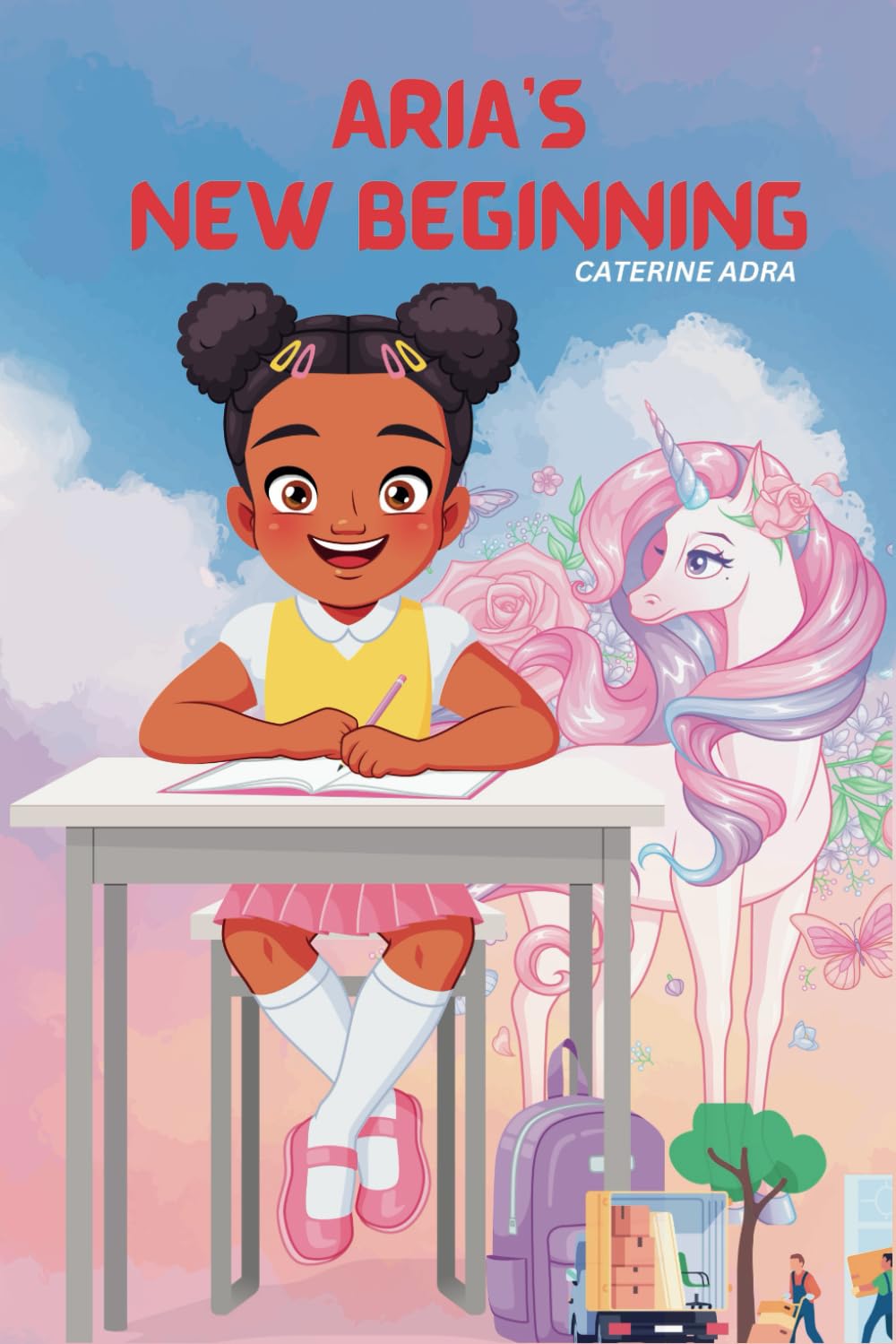 Aria's New Beginning: A tale of a young girl's journey to find courage and friendship through a magical dreamworld garden.
