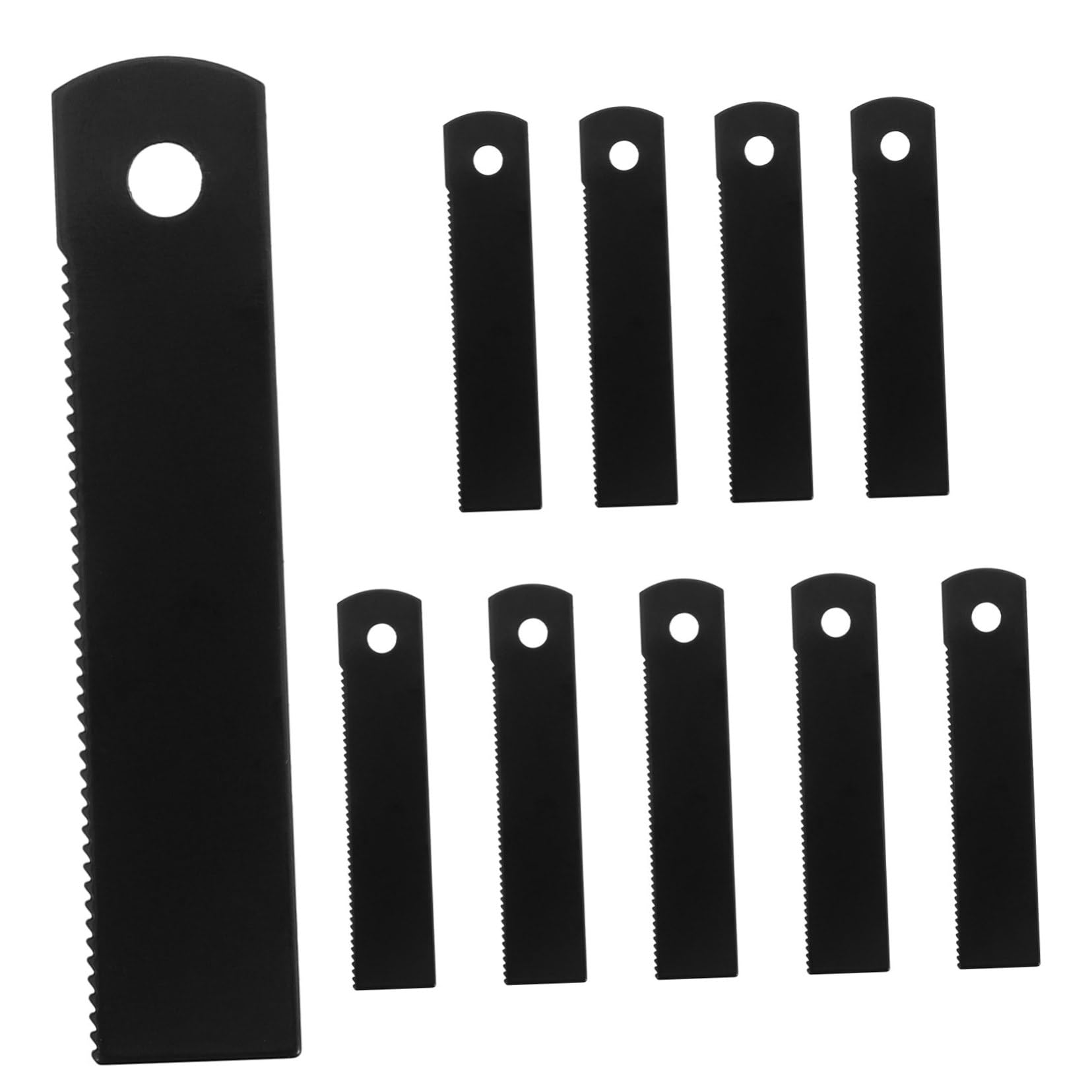 UPKOCH 10pcs Serrated Scraper Fire Starters Durable Flint Tools for Easy Outdoor Fire Starting for Camping Survival and Hiking Lightweight and Compact Design