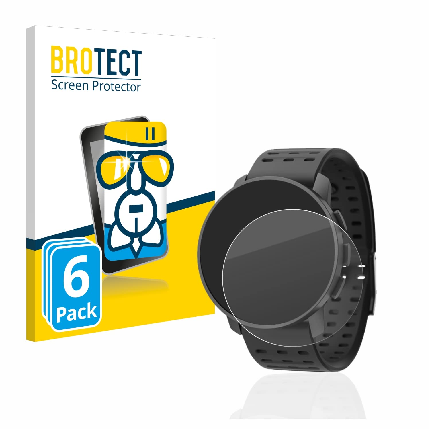 brotect Pellicola Protettiva Vetro per Suunto 9 Protezione Schermo